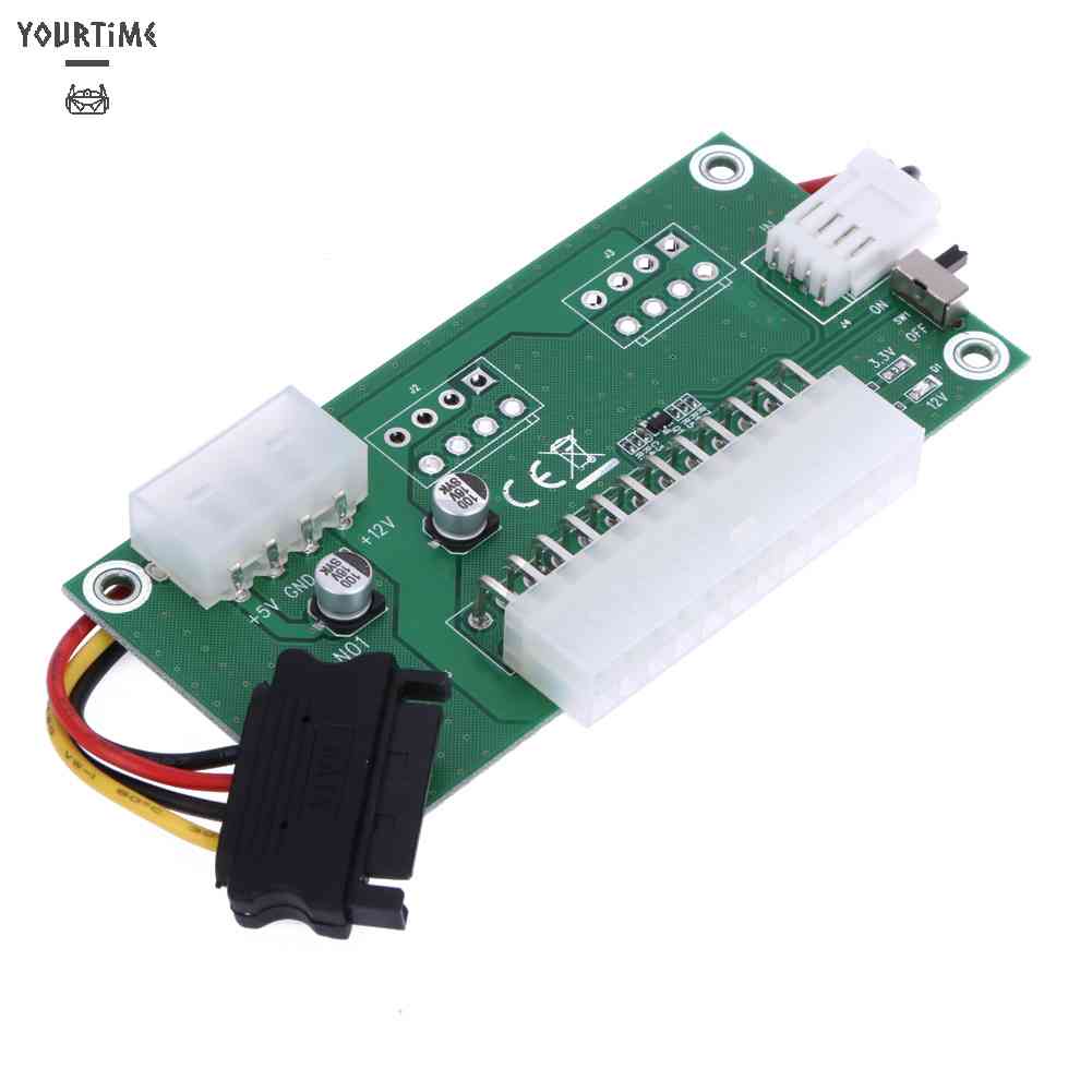 Bảng Mạch Khởi Động Pin ATX 24-Pin Dual PSU Chuyên Dụng Cho Máy Tính