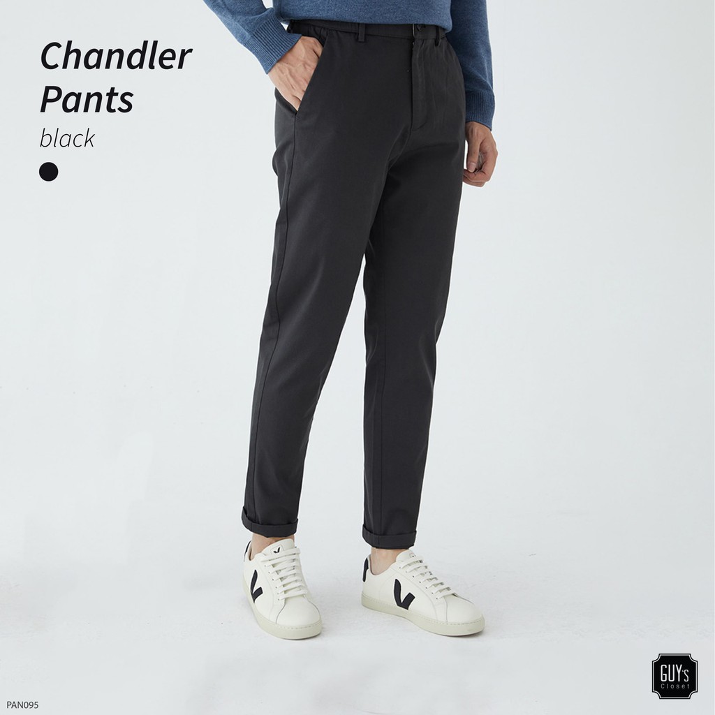 Quần âu CHANDLER GUY's Closet, Phong cách lịch lãm, Cạp lưng chun co dãn | BigBuy360 - bigbuy360.vn