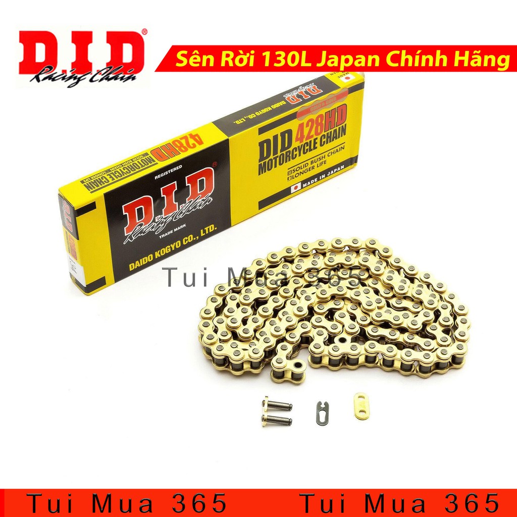 Sên Rời DID - Sên vàng 130L chính hãng ( Japan)