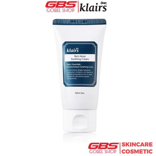 Kem Dưỡng Ẩm Dear Klairs Rich Moist Soothing Cream 60ml