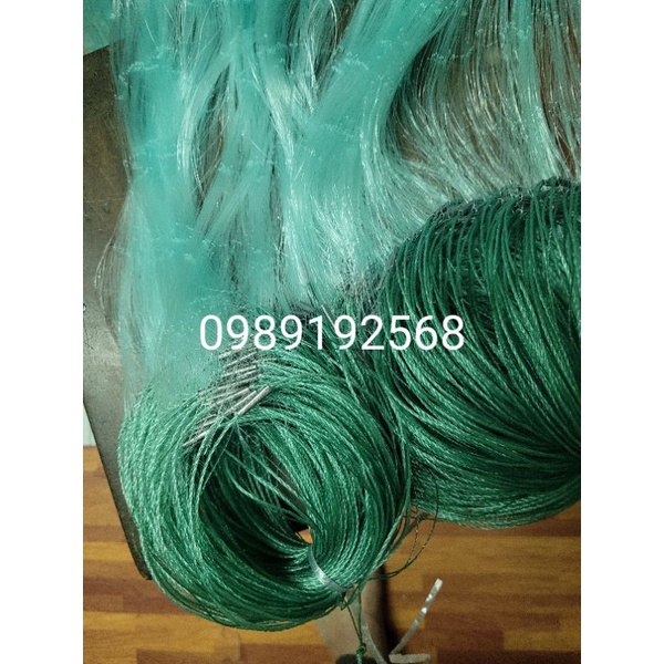 Lưới đánh cá 1 màn then 6 cao 1,2m dài 60m đánh cá trắm chép