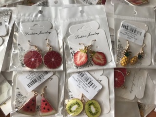 Lẻ 1 đôi khuyên tai hoa quả
