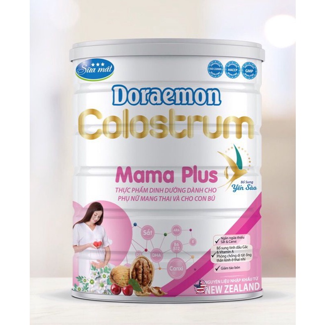 Sữa bột Colostrum Mama plus 900g dành cho phụ nữ đang mang thai và cho con