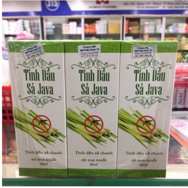 Xịt Muỗi Tinh Dầu Xả Java