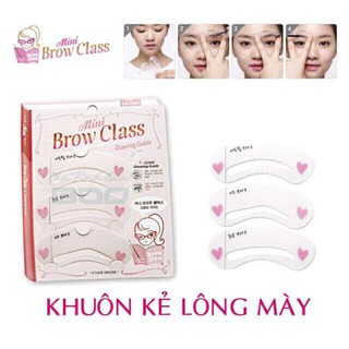BỘ KHUÔN KẺ LÔNG MÀY Mini BROW CLASS