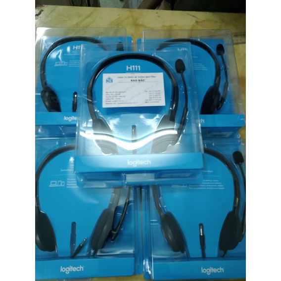 TAI NGHE ÂM THANH NỔI Logitech H111 chính hãng
