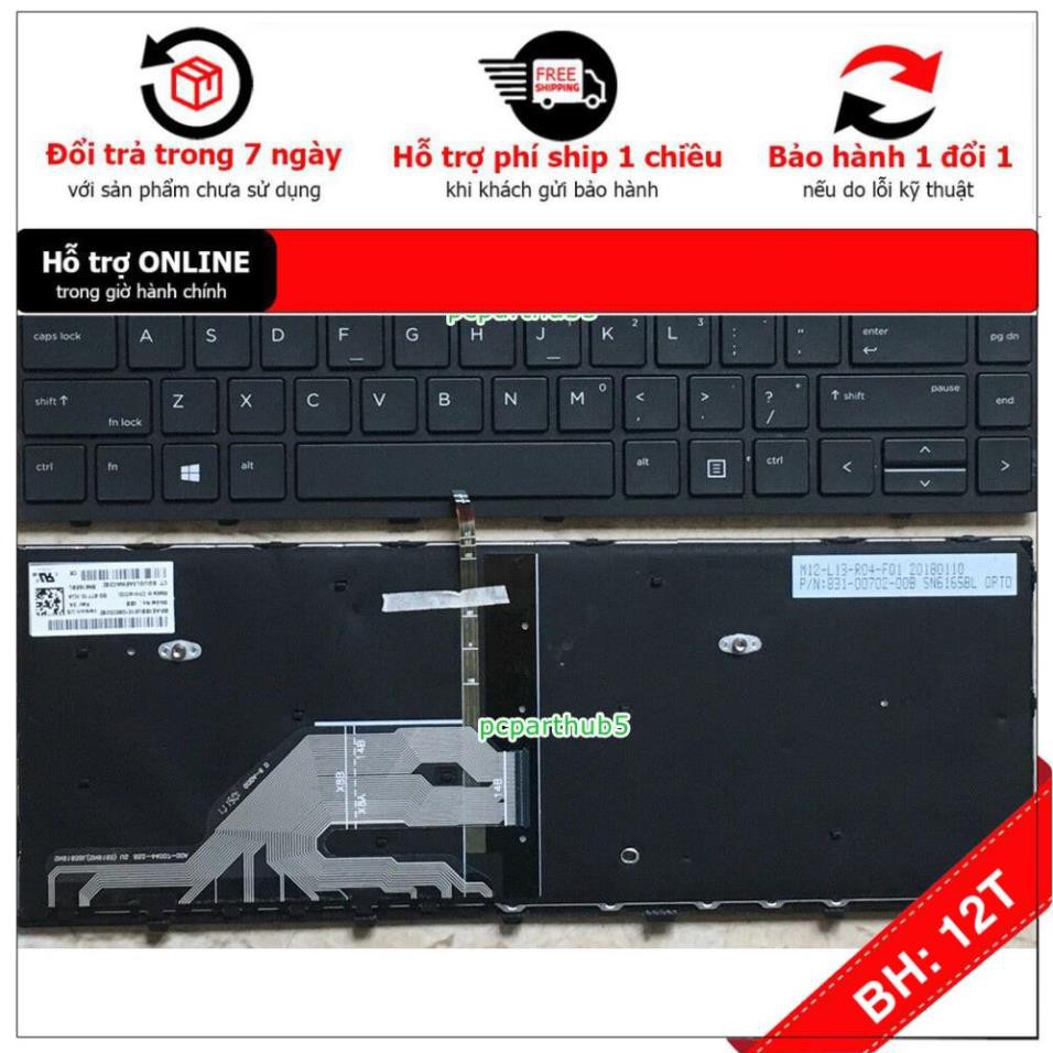 BH12TH] (KEYBOARD) BÀN PHÍM LAPTOP HP PROBOOK 440 G5 dùng cho Probook 430 G5, 440 G5, 445 G5