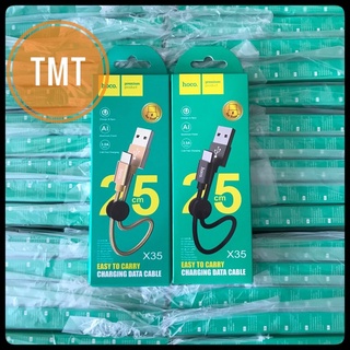 Cáp sạc nhanh cho Android Hoco X35 TypeC ngắn 25cm - CHÍNH HÃNG