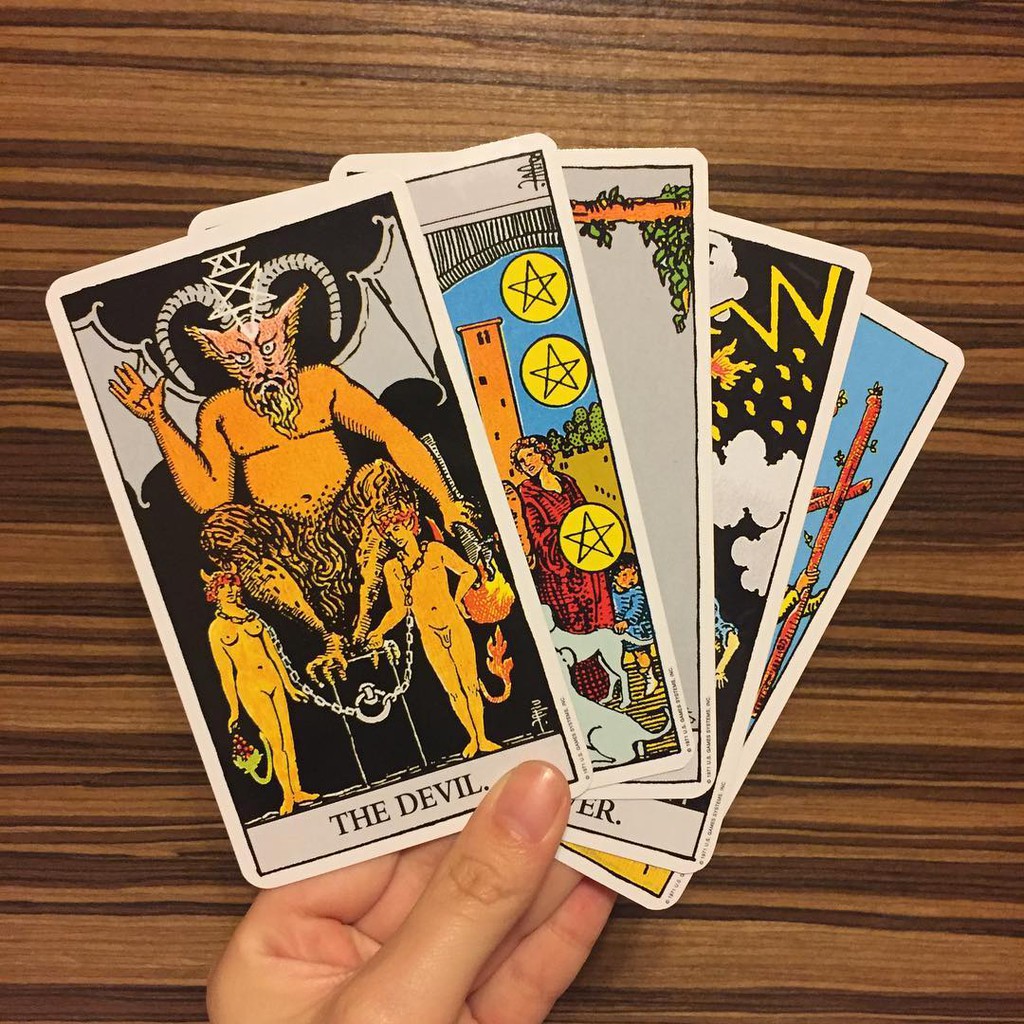 Bài Plastic Rider Waite Tarot