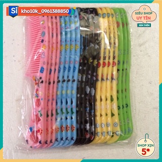 Sỉ 20 Lược chải tóc nhựa , Lược nhựa nhỏ gọn đẹp không chọn màu 64k