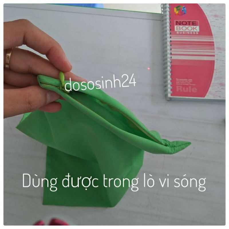 Túi chườm muối dùng được trong lò vi sóng