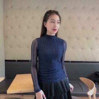 Áo nhũ sọc
