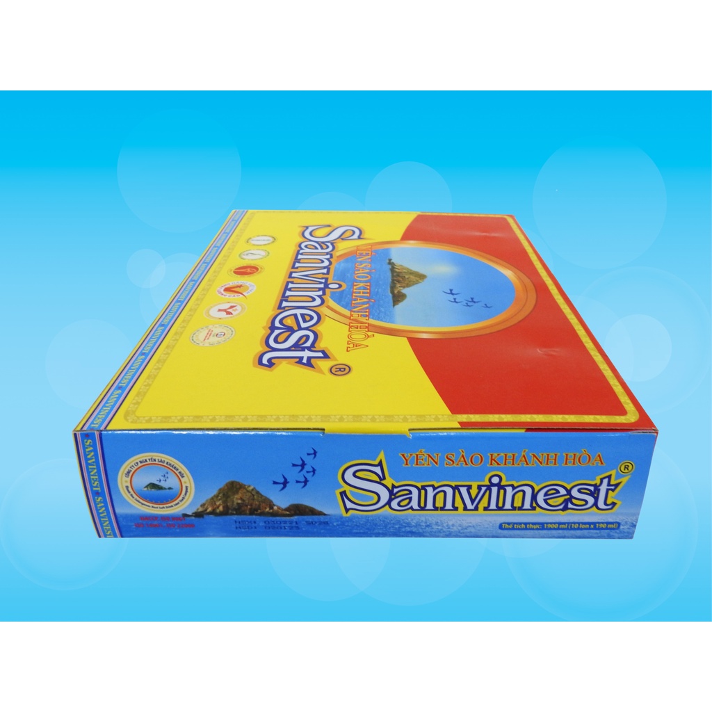 Nước Yến sào Sanvinest Khánh Hòa đóng lon - 121H10
