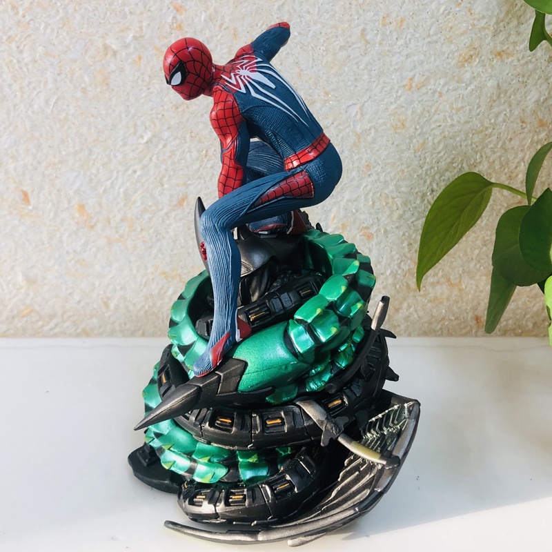 Mô hình Tượng Spider Man người nhện trong PS 4 - cao 18cm - Avengers