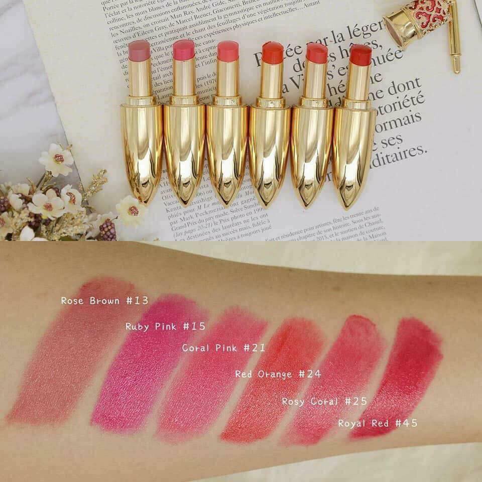 Son whoo Hoàng cung luxury Lip Rouge màu đỏ cam 24