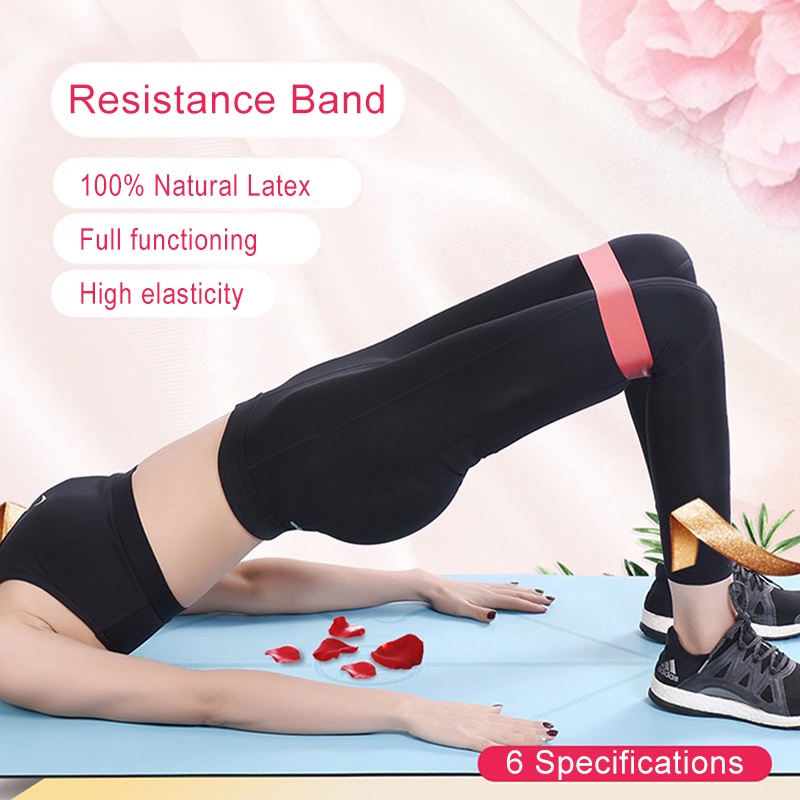 Dây Kháng Lực, Dây miniband,  Dây Tập Yoga  AolikesDây Cao Su Kháng Lực Tập GYM  Tập Chân Mông  AL3601