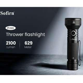 Đèn Pin If22A 3a 2100 Lumen Sft40 Led 700m Có Thể Sạc Lại Dùng Khi Đi Cắm Trại One 21700