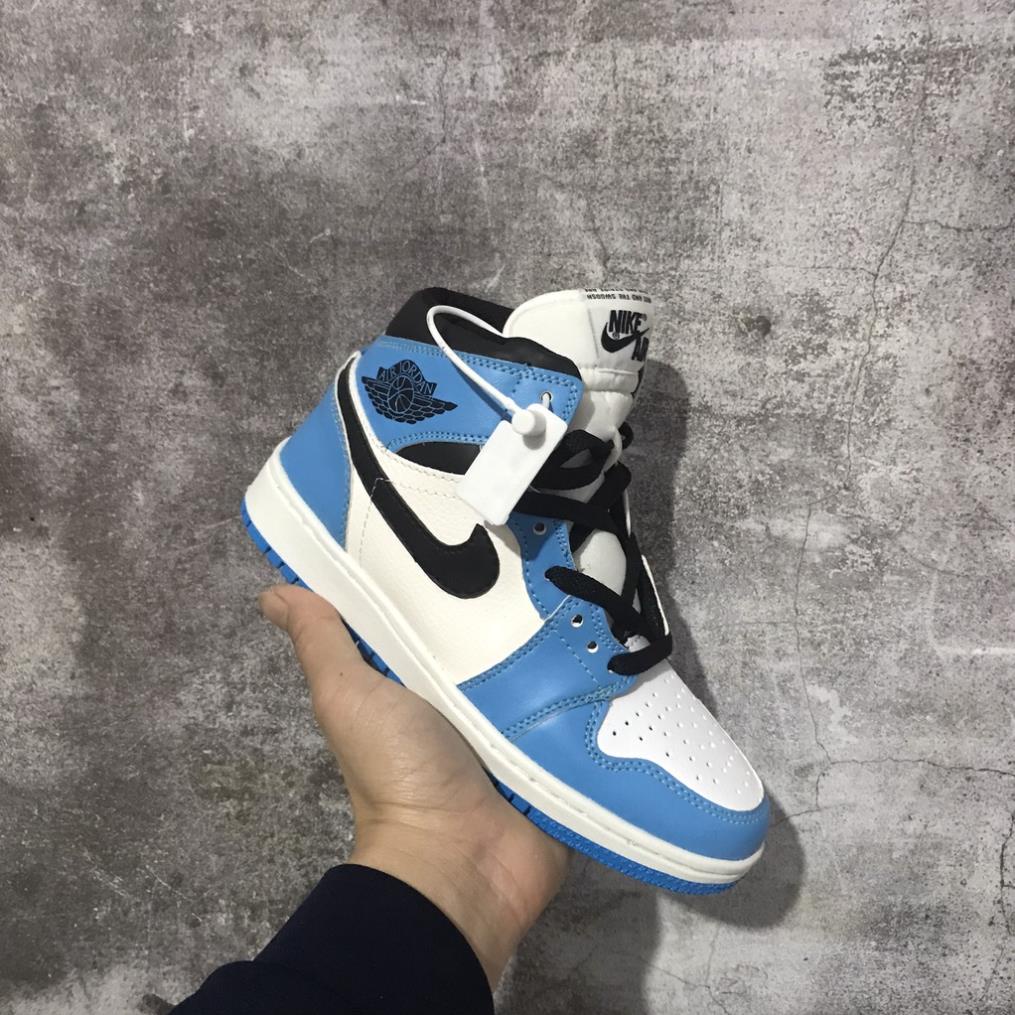 Giày JD1 high thể thao sneaker JORDAN 1 xanh dương cổ cao Hot trend