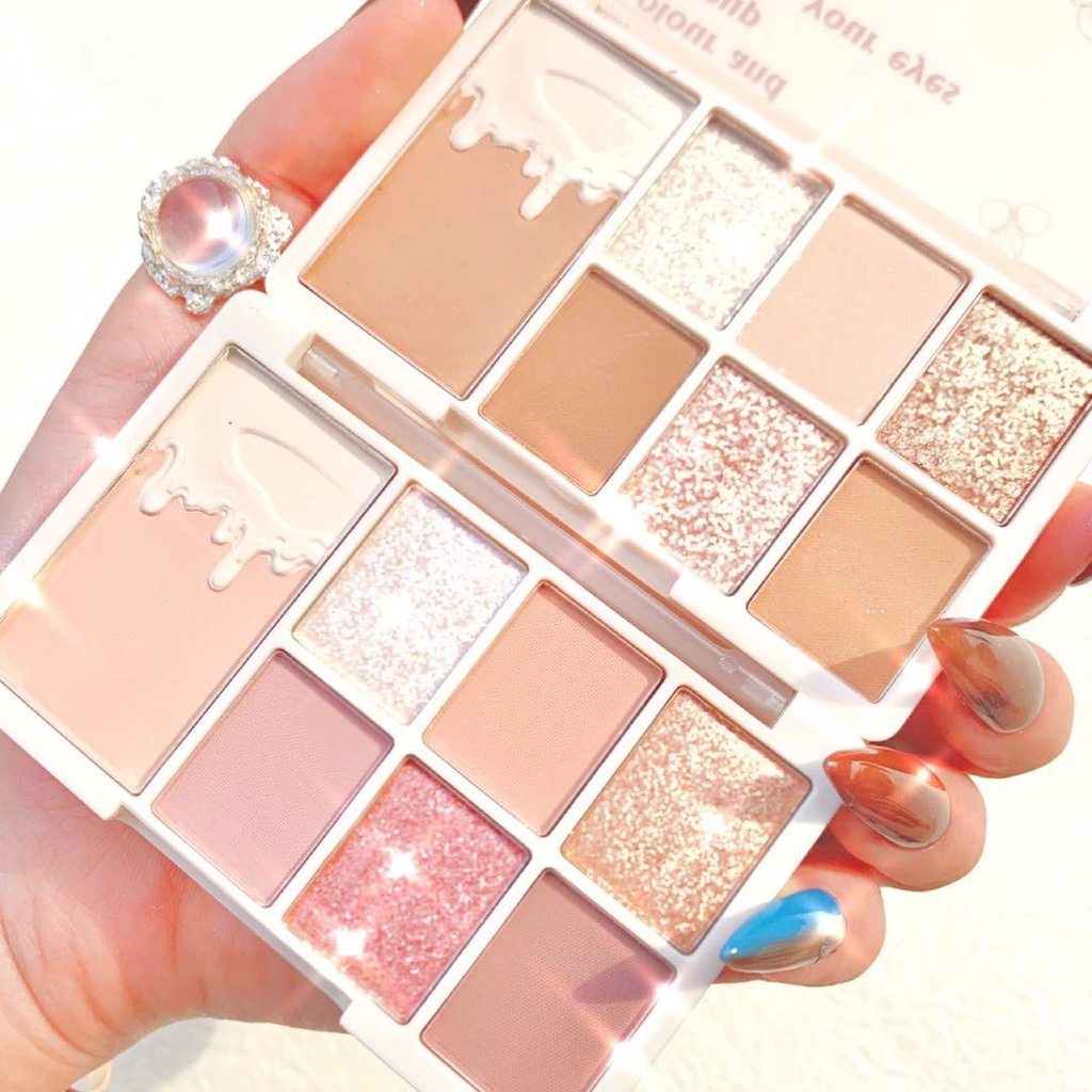 [XIXI] Bảng mắt 7 ô Xixi hạt dẻ (D414) | BigBuy360 - bigbuy360.vn