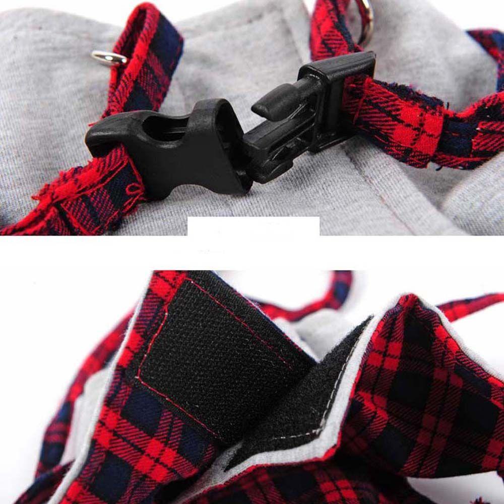 Bộ Áo Vest + Dây Dắt Dắt Mèo Đi Dạo Đính Nơ Xinh Xắn