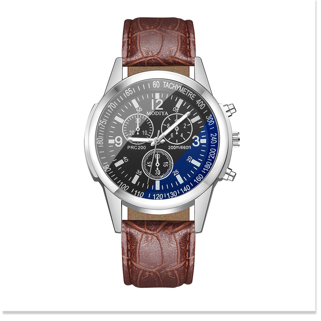 Đồng hồ nam dây da PANDAWATCH thời trang siêu hot | BigBuy360 - bigbuy360.vn