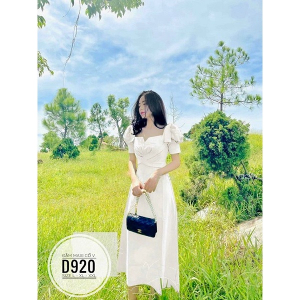 ĐẦM NƠ VAI CHO NÀNG TỪ 60 ĐẾN 90 KÝ