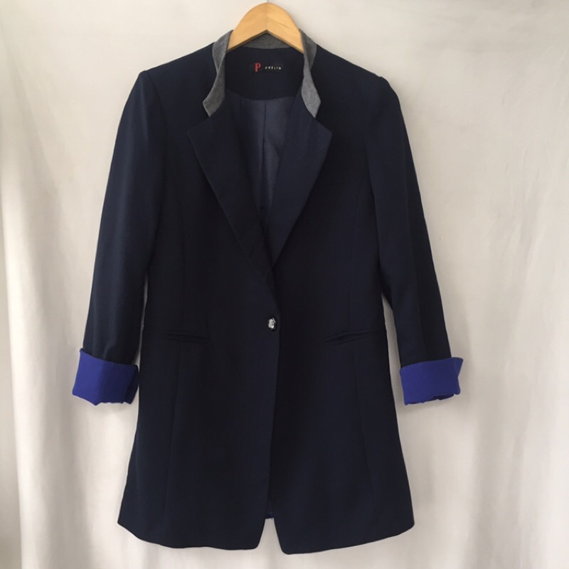 Siêu phẩm Blazer  dáng dài mới cen korea