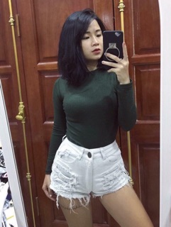 Set Áo len tăm + quần tất