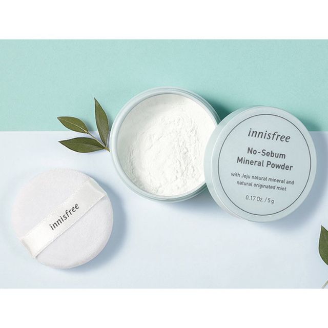 Phấn bột kiềm dầu Innisfree Innisfree No sebum mineral powder