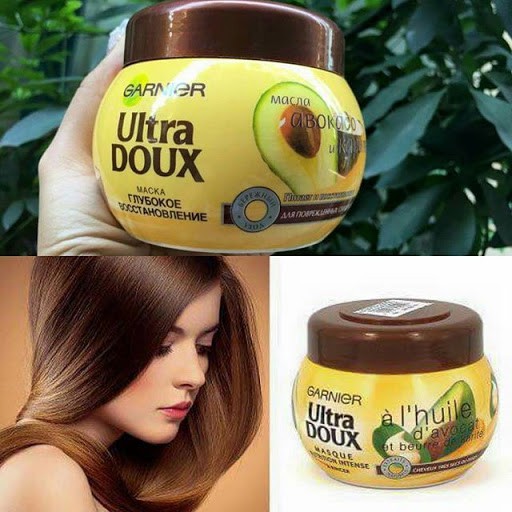 Kem ủ tóc Garnier tinh chất bơ nuôi dưỡng và phục hồi tóc 300ml - Nga