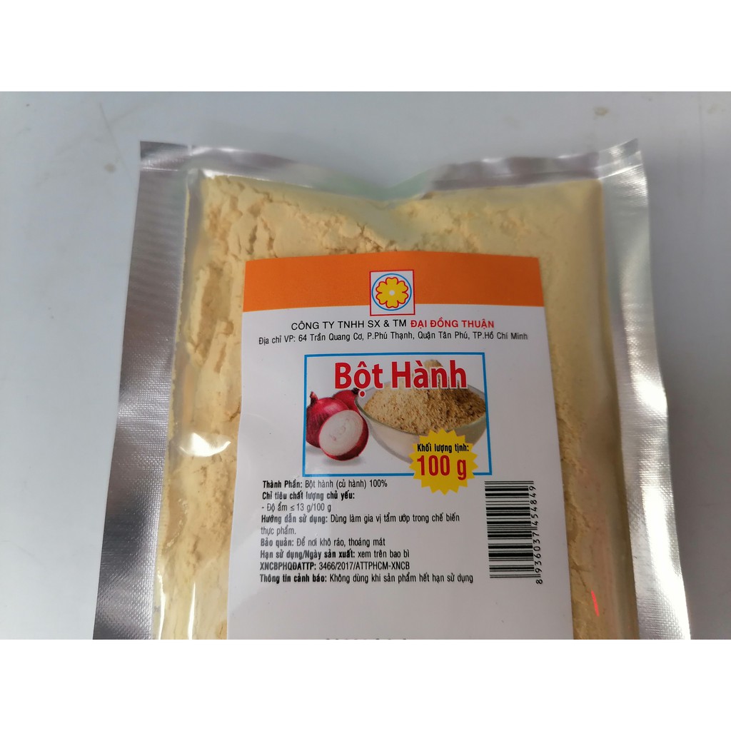 [100g] Bột hành tây thực phẩm [VN] ĐẠI ĐỒNG THUẬN Onion Powder (bph-hk)