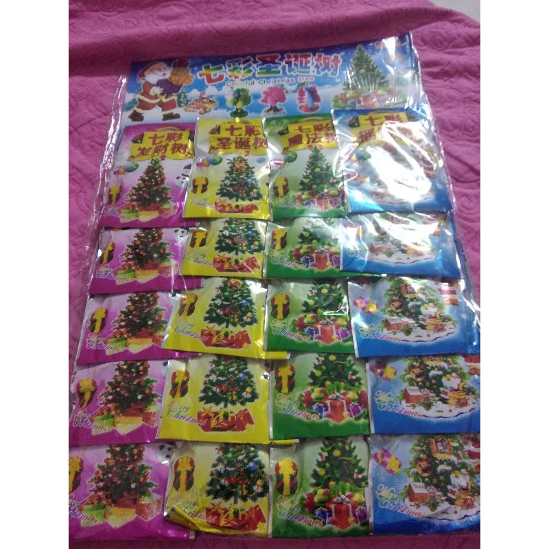 Vỉ đồ chơi cây thông nole siêu đẹp