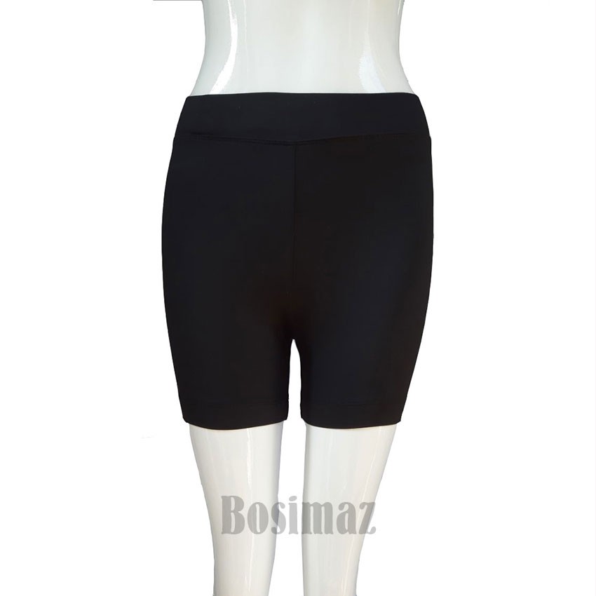 Quần Legging Nữ Bosimaz MS341 đùi không túi màu đen cao cấp, thun co giãn 4 chiều, vải đẹp dày, thoáng mát không xù lông | BigBuy360 - bigbuy360.vn