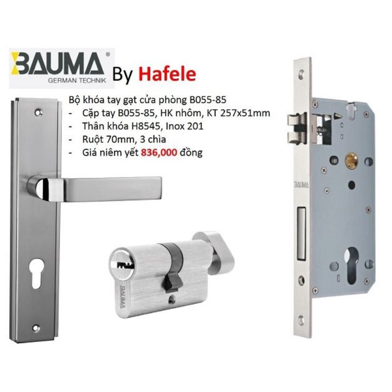 KHOÁ TAY GẠT BAUMA HAFELE B055