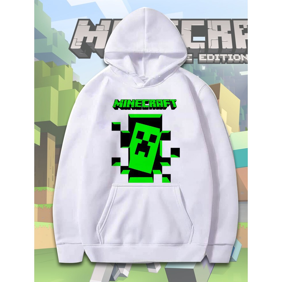 HOT- Áo Hoodie Minecraft - Creeper cực chất giá rẻ