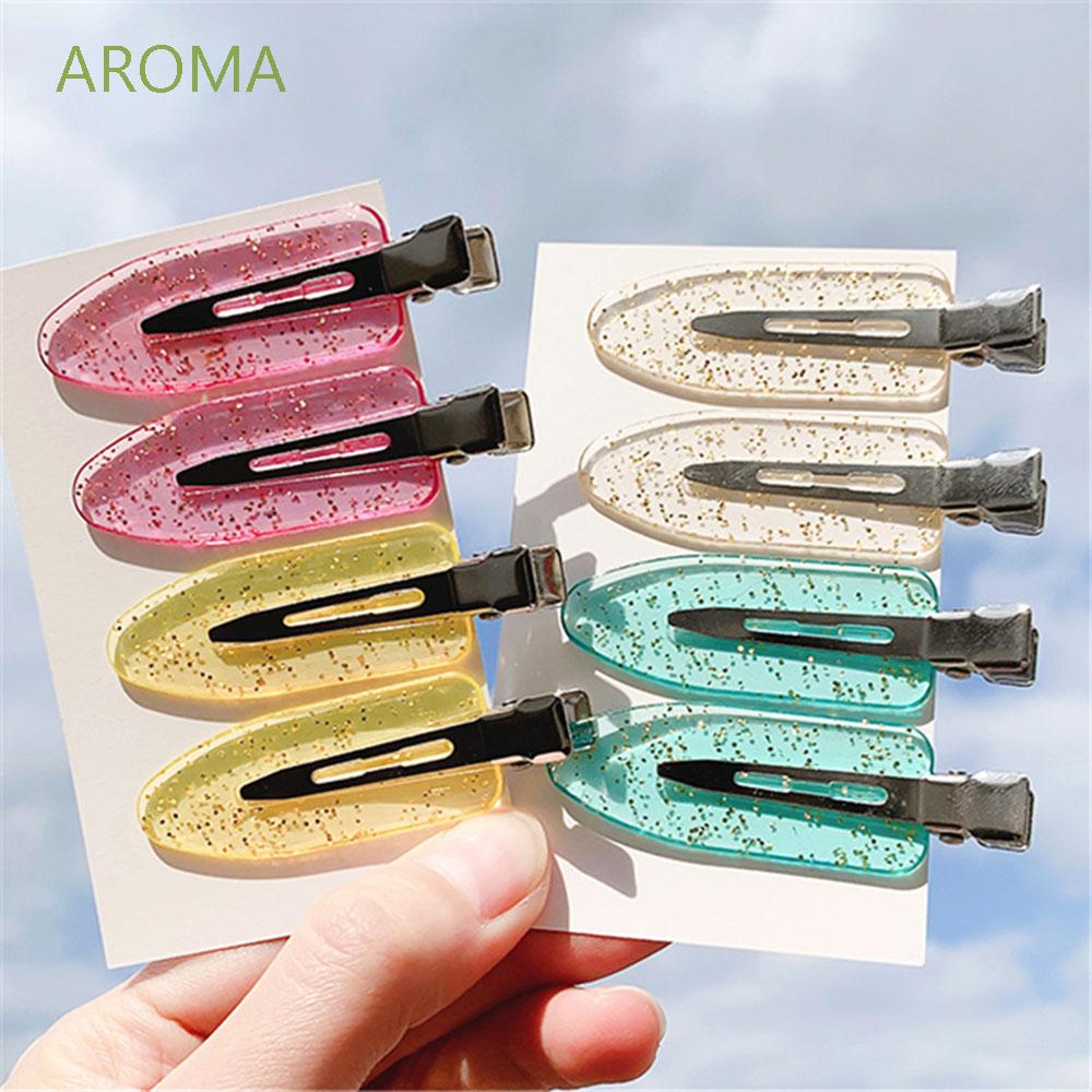 Set 1 / 4 kẹp tóc tạo kiểu tóc không gây nếp gãy tóc nhiều màu tùy chọn