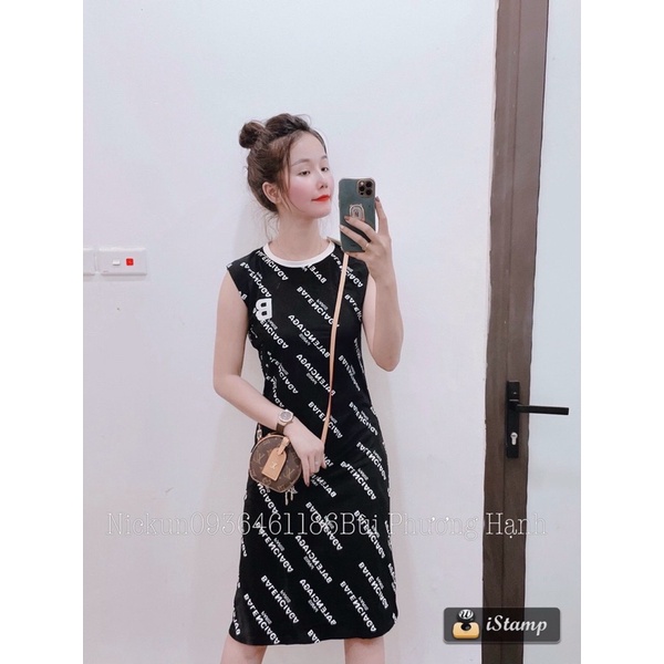 váy cotton hàng QC cao cấp