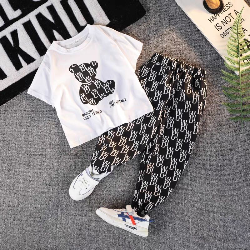 Set Áo Quần Thể Thao Thời Trang Cho Bé Gái Từ 1-10 Tuổi