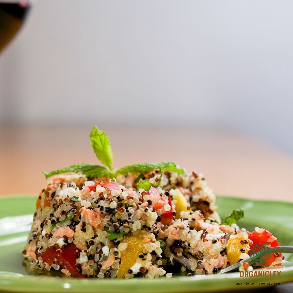 Hạt diêm mạch Quinoa hỗn hợp 3 màu hữu cơ chính hãng Sottolestelle - Hạt Hữu Cơ - Hạt Dinh Dưỡng - Organicley