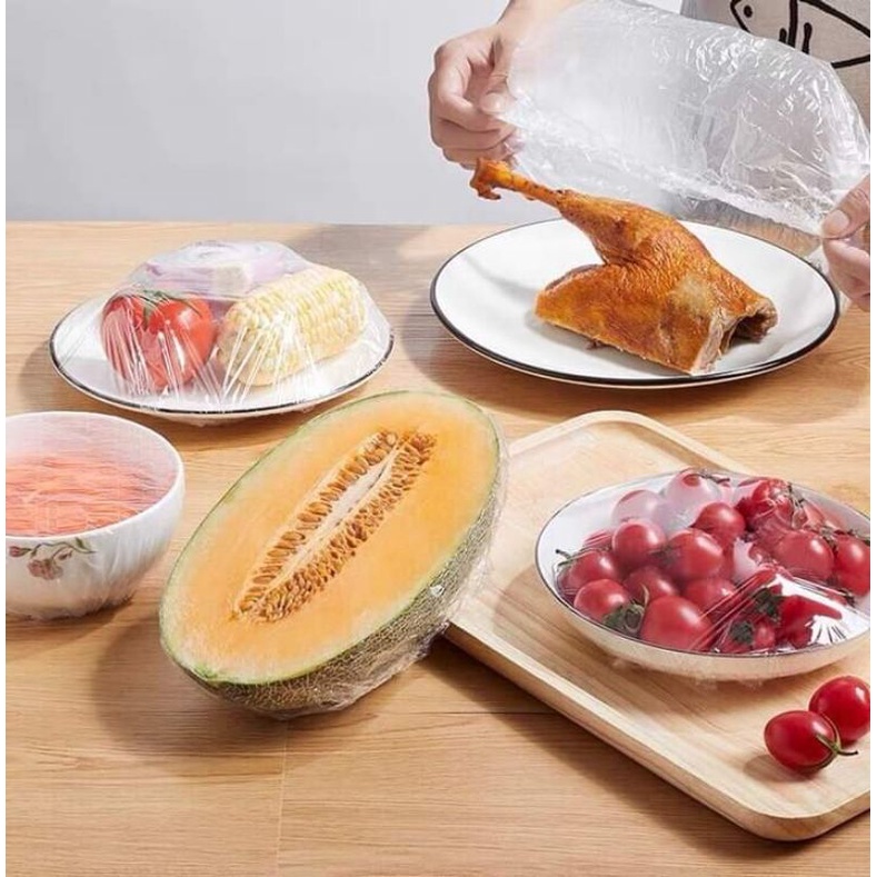 🍓Set màng bọc thực phẩm có chun co dãn tái sử dụng🍓