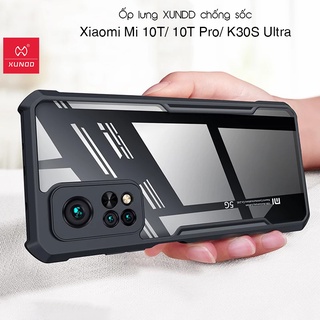 [Hỏa Tốc HCM] Ốp lưng XUNDD Xiaomi Mi 10T 5G / 10T Pro / K30S Ultra - Mặt lưng trong, Viền TPU, Chống sốc