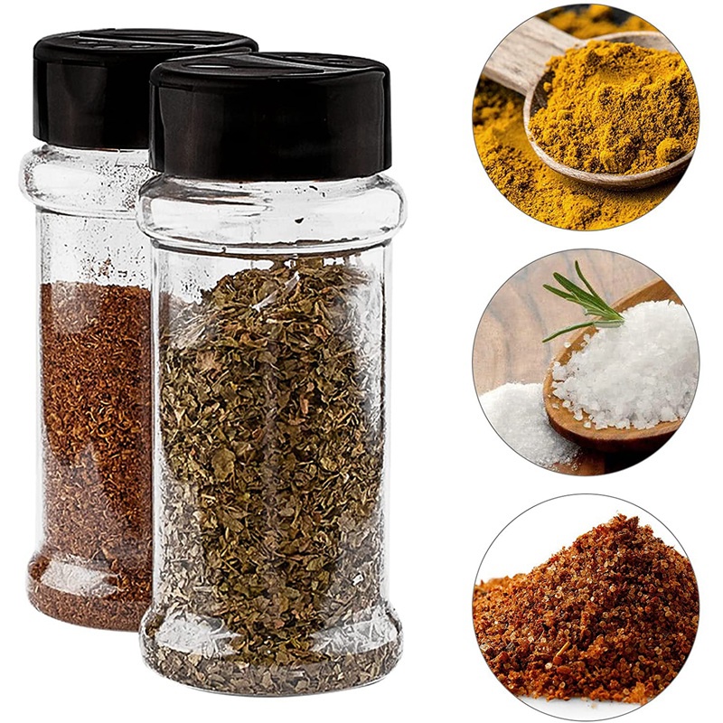 Lọ gia vị 8Oz có nắp bình lắc , Lọ gia vị cao cấp Hộp đựng gia vị để lưu trữ gia vị .