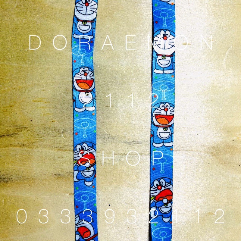 Dây đeo thẻ - dây móc khoá DORAEMON