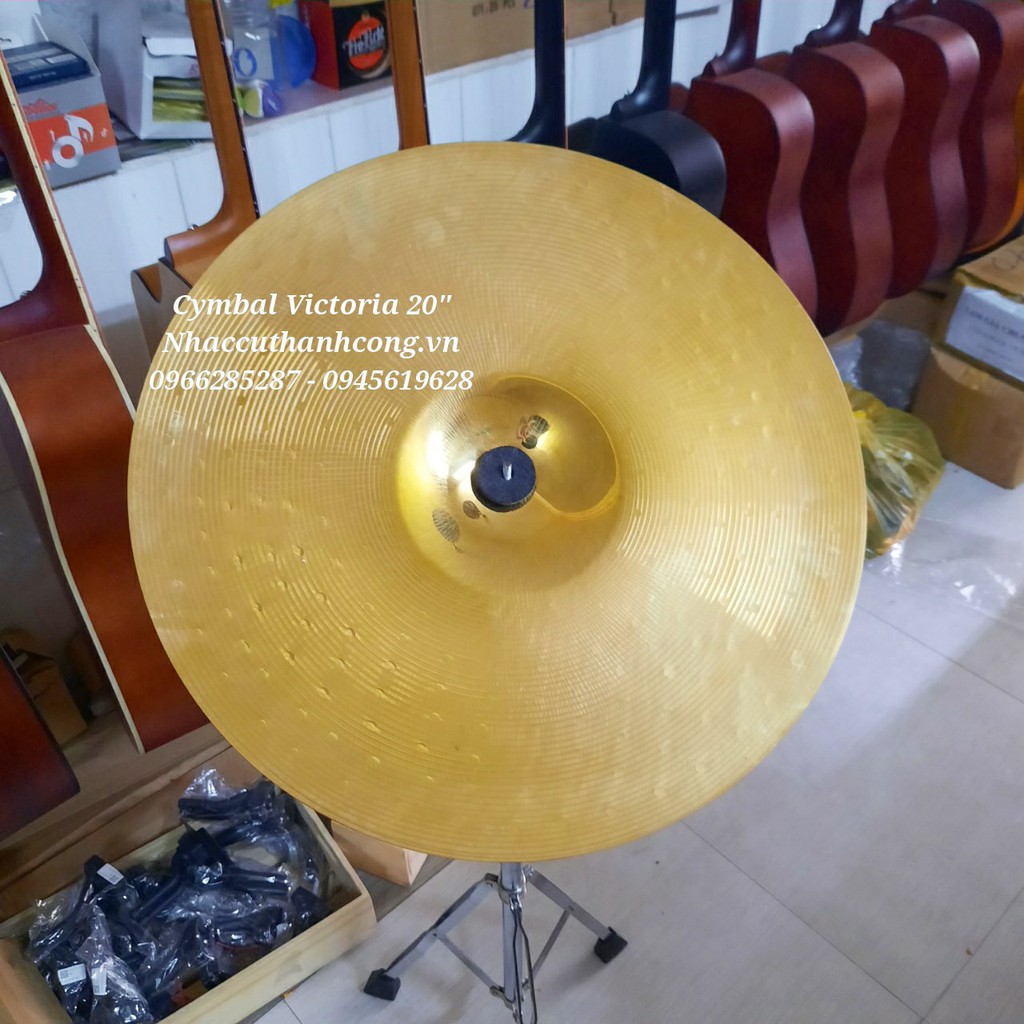 Lá cymbal ride 20 inch hãng Victoria