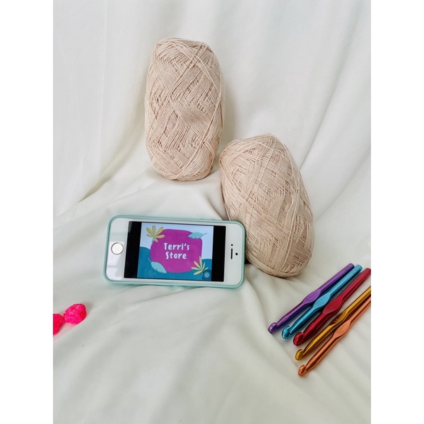 Sợi Cotton Thái - Sợi se/xe 2 chiều  - Sợi mền bóng nhẹ và mát dùng móc áo váy bikini áo dài mùa hè