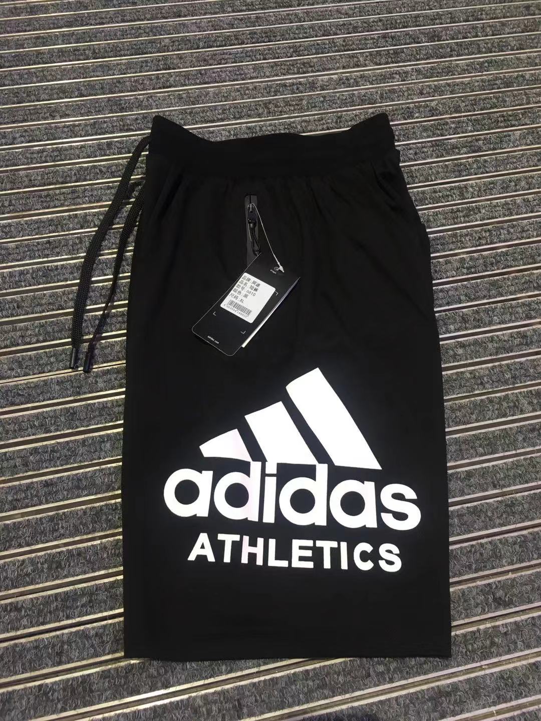 Adidas Men Loose Breathable Fitness Running Basketball Training Shorts Sports Pants
