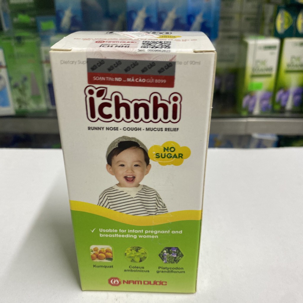 Siro Ho Cảm Ích Nhi lọ 90ml