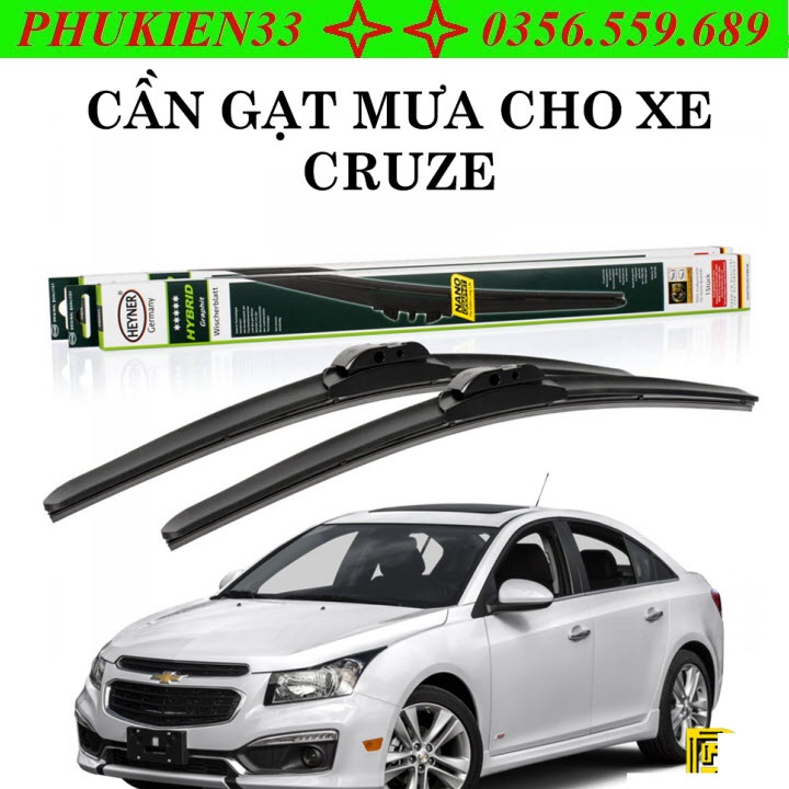 Cần gạt nước mưa ô tô silicon cao cấp cho Chevrolet Cruze - 18 x 24 inch