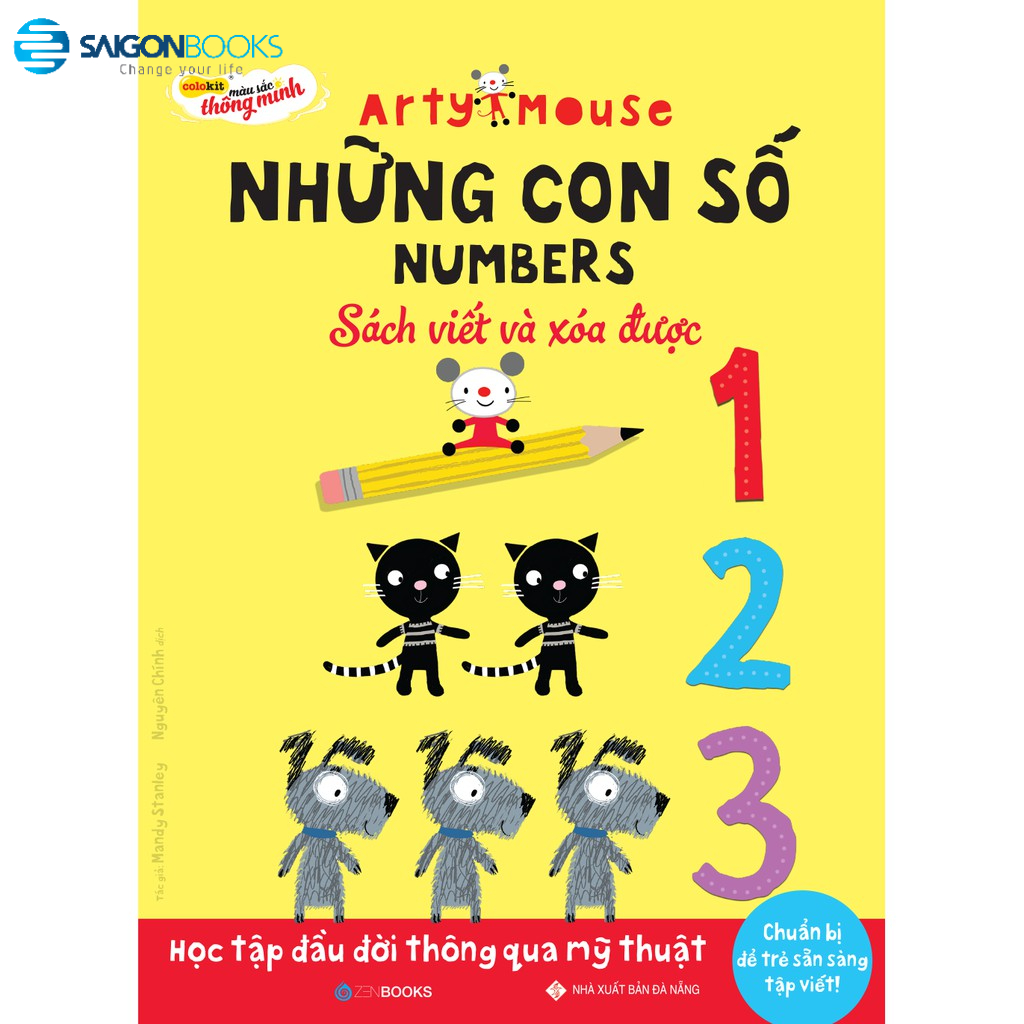 SÁCH - Những con số (Arty Mouse)