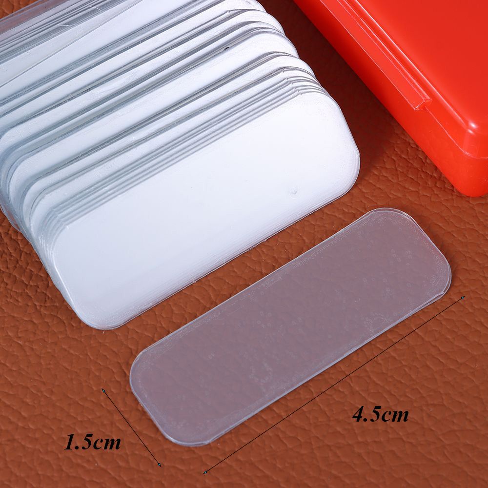 ☆Yola☆ Bộ 60 Miếng Dán Gel Hai Mặt Trong Suốt Chống Trượt Cho Điện Thoại/Xe Hơi